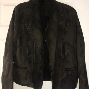 All Saints Mens Camo Jacket